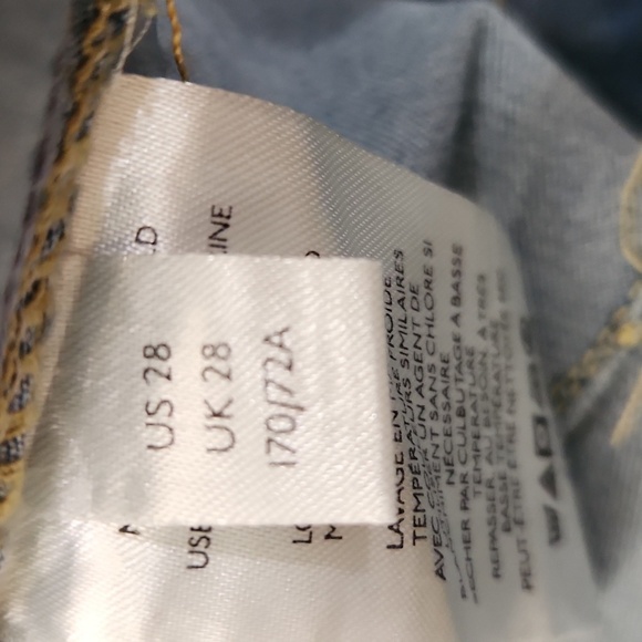 Free People Just Float On Flare Blue Jeans, Womens 28 R - Picture 8 of 8